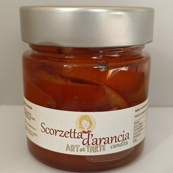 scorzette di arancia candita